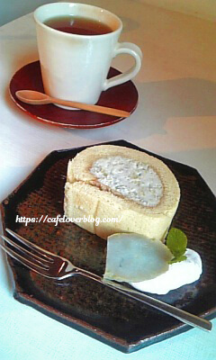 Cafe mikumari◇太白芋ロールケーキ 2008.11