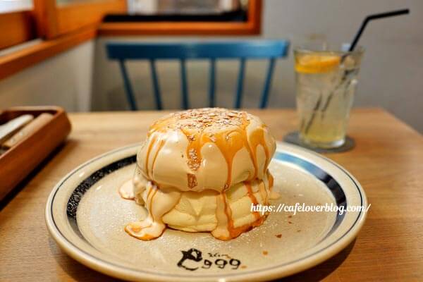 eggg Cafe 国分寺店◇ふわふわロイヤルミルクパンケーキ