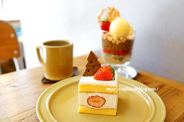 STRINGSTAND eito ◇ 苺のショートケーキ / ブレンドコーヒー