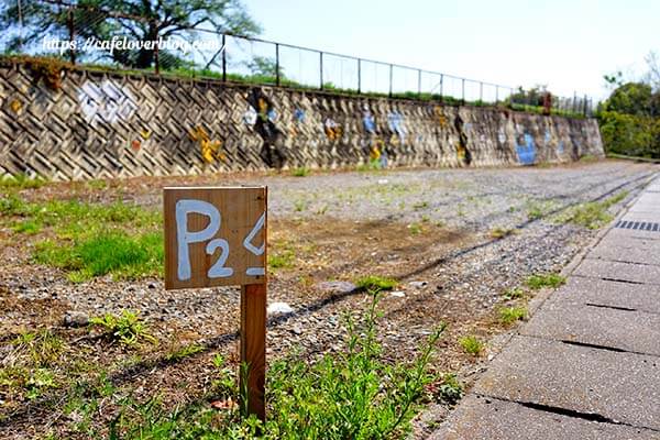 栃木県鹿沼市にあるカフェjoch(ヨッホ)の第2駐車場