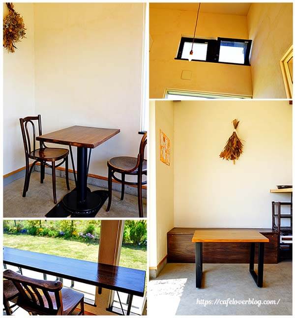 栃木県鹿沼市にあるカフェjoch(ヨッホ)の店内