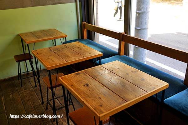 西荻窪のサテンジャパニーズティーの店内