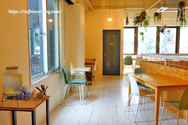 栃木県宇都宮市のMYS,COFFEEの店内