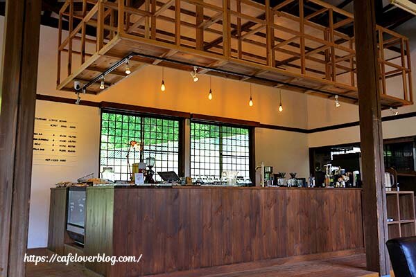 栃木県大田原市にあるひつじ珈琲大雄寺店の注文カウンター