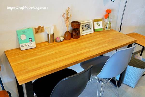 福島県白河市にあるMIXED COFFEE STANDの店内