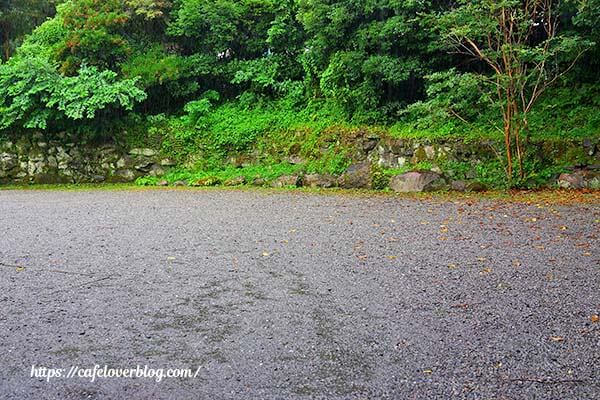 静岡県富士市の無上帑の駐車場