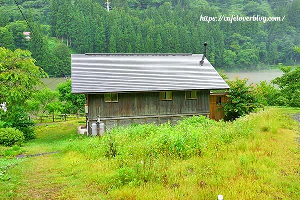 福島県三島町のつるのIORIカフェの外観