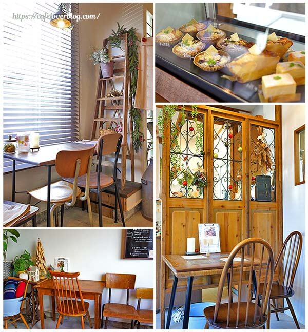 千葉県流山市にある焼き菓子屋fossette+の店内