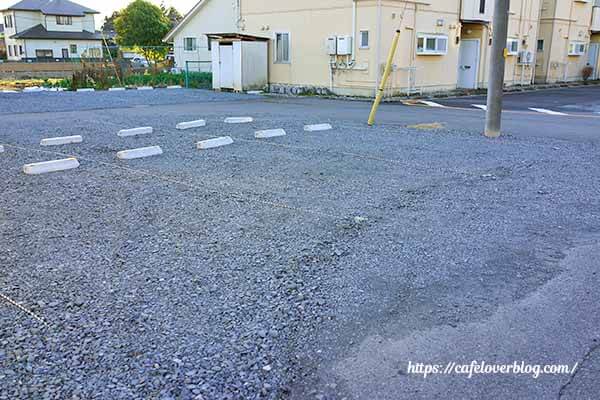 栃木県宇都宮市にある複合施設さなっぱ(マフィンカフェRepos)の駐車場