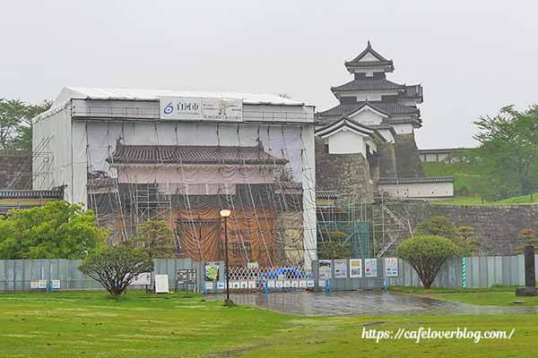 福島県白河市の小峰城