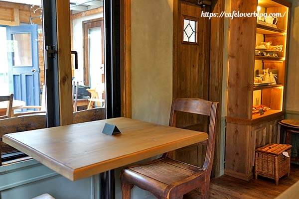 茨城県結城市のcafe robinetの店内