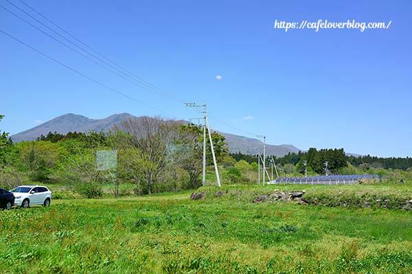 栃木県那須町のYOKOZAWA 3368の窓からの眺め