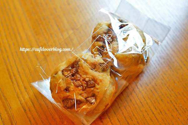 東京都国立市のフードムードのキャラメルナッツクッキー