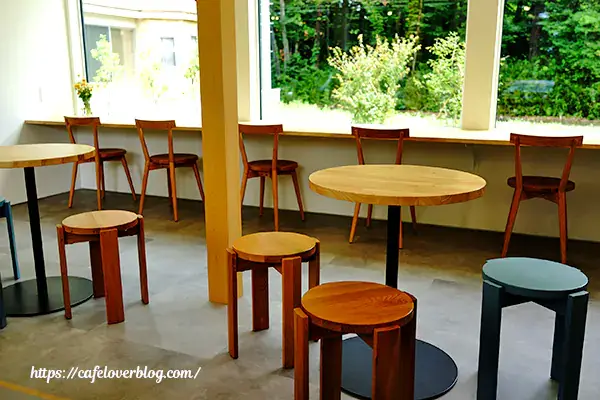 栃木県那須塩原市のDAILY COFFEE STOREの店内