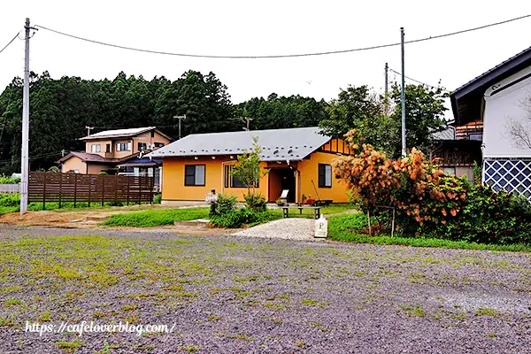 福島県須賀川市の季節の喫茶室mimosaの外観