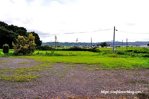 福島県須賀川市の季節の喫茶室mimosaの周辺の眺め