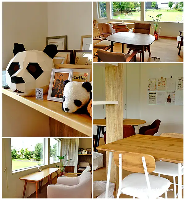 栃木県小山市のPan-coffeeの店内の様子