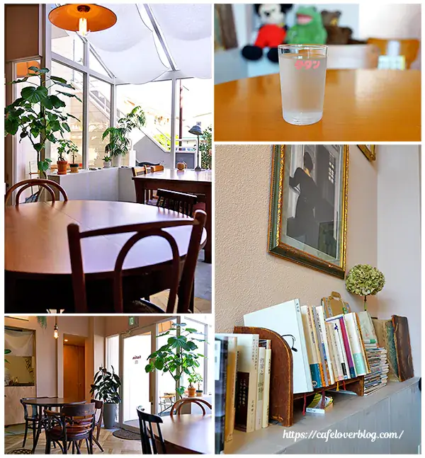 栃木県小山市のcafe tatinの店内