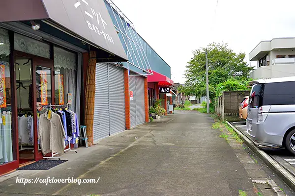 埼玉県幸手市のCafe&restaurant kikiteの店舗付近